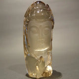 Kuan Yin Bodhisattva (Guanyin, Kannon) Citrine